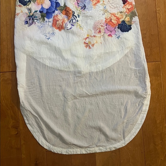 Maeve by Anthropologie Floral High-Low Shirt Dress Size XS - Boho Button Down - Picture 9 of 12